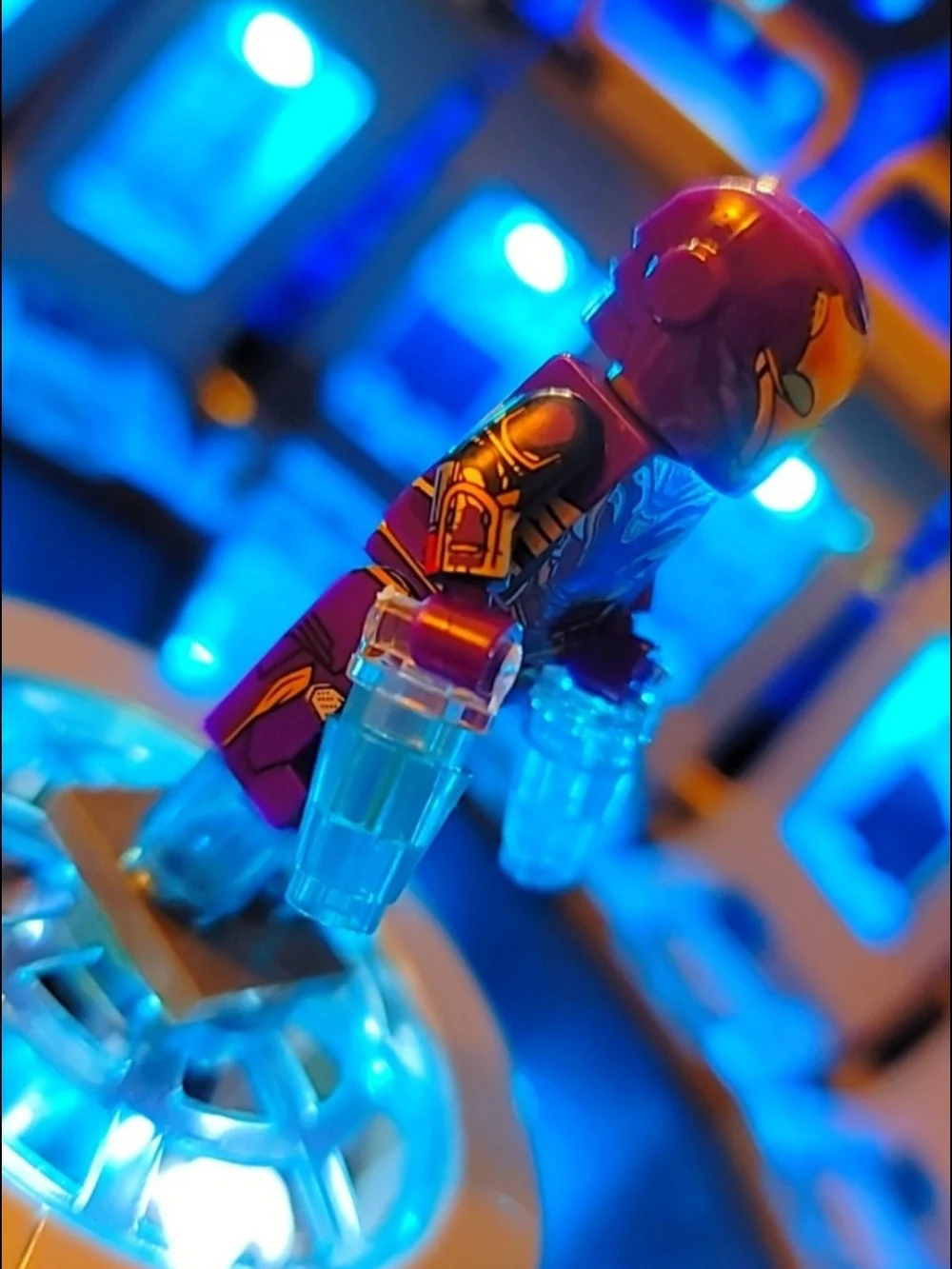 Ironman Minifigure Lego Compatible